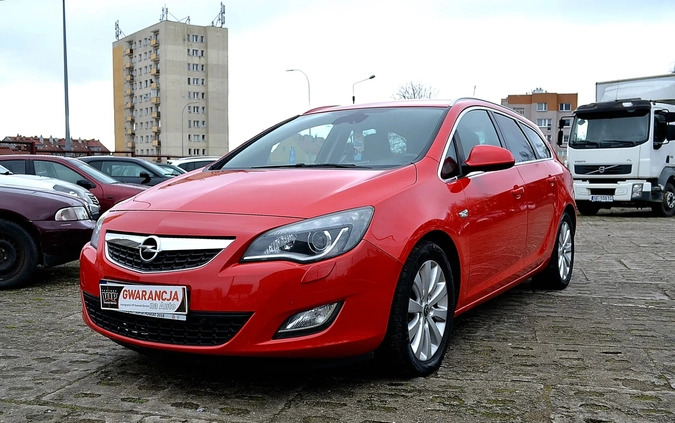 Opel Astra cena 26800 przebieg: 178241, rok produkcji 2011 z Dąbrowa Górnicza małe 254